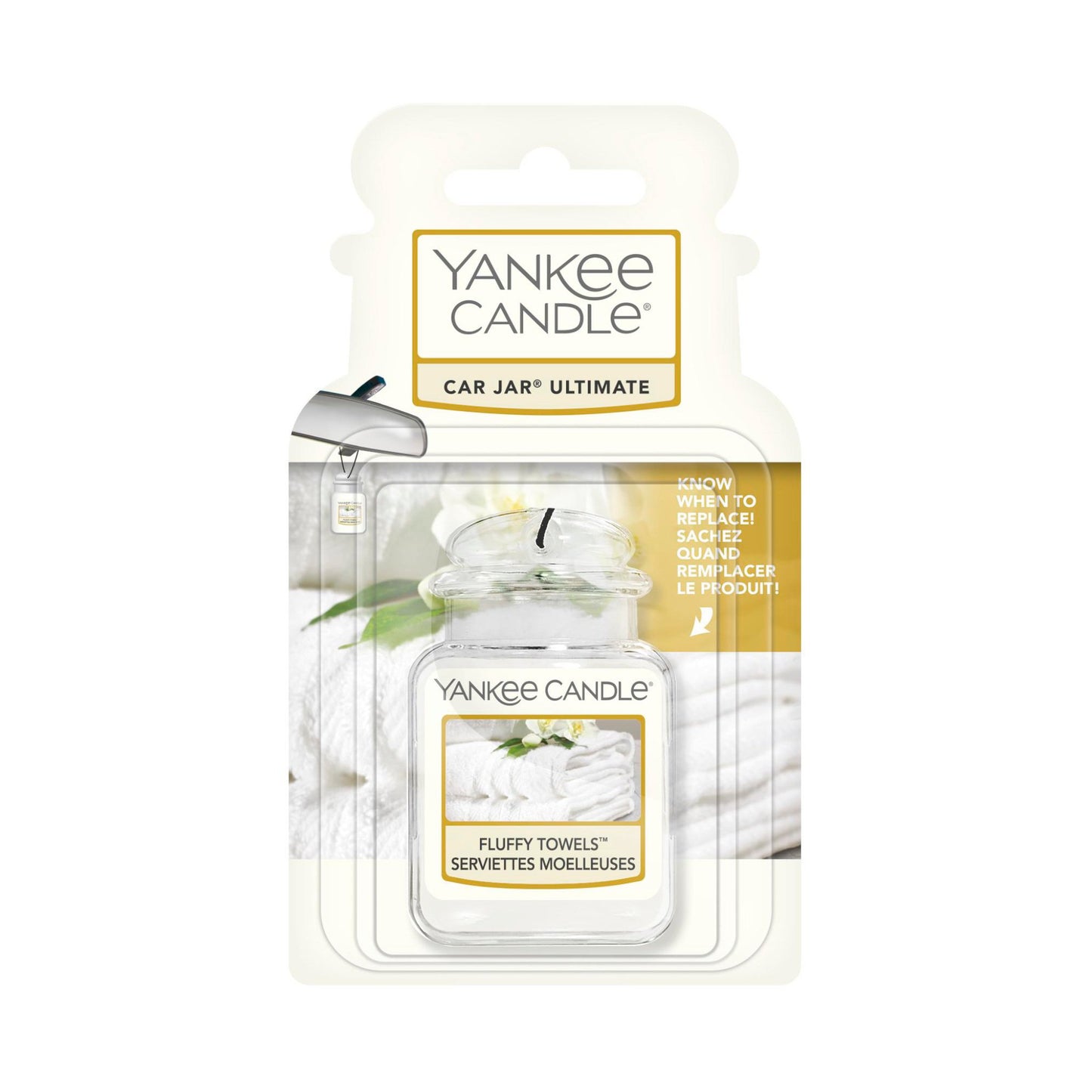 Yankee Candle Car Jar Ultimate FLUFFY TOWELS