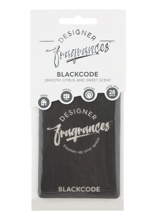 Designer Fragrances Air Freshener Blackcode