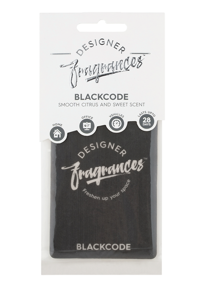 Designer Fragrances Air Freshener Blackcode