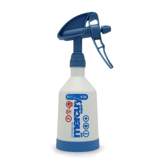 Kwazar Mercury Super 360 0.5L Spray Bottle