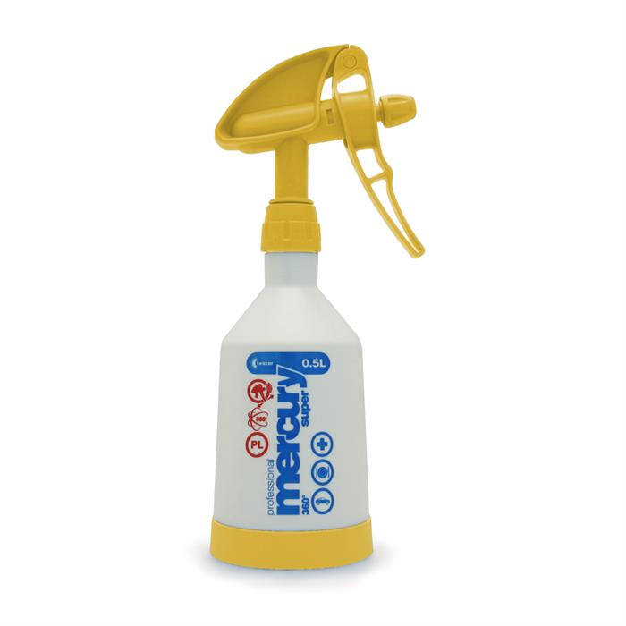 Kwazar Mercury Super 360 0.5L Spray Bottle